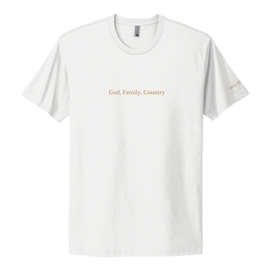 GOD, FAMILY, COUNTRY - TEE